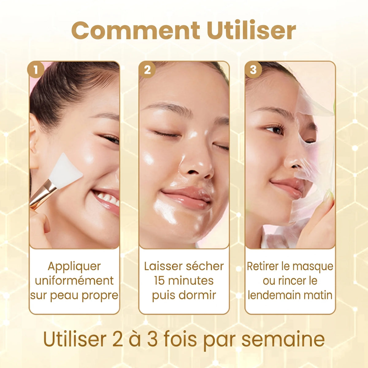 Masque Acide Kojique au Curcuma
